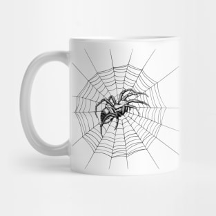 Spider Web Arachnophobia Bugs Halloween Gifts Mug